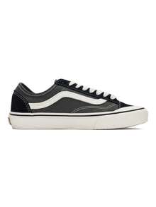 Vans男鞋女鞋Old Skool 36安納海姆黑白棋盤格板鞋休閒鞋情侶鞋VN0A38G2OAK - 黑色 - 查看 3