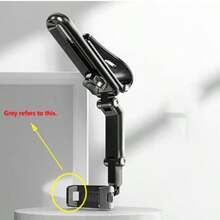 可旋转伸缩车载手机支架 - 通勤必备，适用于所有智能手机，可安装在仪表盘或挡风玻璃上 - 彩色 - 查看 7