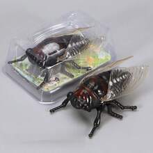 1pc Creative Mischievous Wind-Up Crawling Insect Model (Ladybug/Bee/Jewel Beetle), No Electricity Needed, Suitable For Outdoor Decor, Realistic Insect Model Toy - Multicolor - View 16