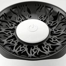 Mini Desktop Air Purifier USB Small Portable Air Cleaner, HEPA Filter Bedroom Office Home Car Smoke Pollen Dust Odor Eliminator, Quiet Touch Control White - A - View 7