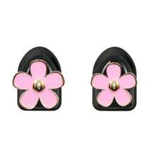 2pcs Creative Mini Flower Car Adhesive Hooks, Car Interior Small Item Organizer, Cable Clips - A - View 13