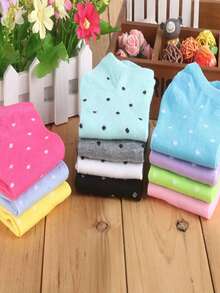 1-60 đôi tất ngắn thoáng khí in hình hoạt hình kẹo ngọt dành cho nữ, kiểu dáng thường ngày cho mùa xuân, hè, thu. - Nhiều màu - Xem 8