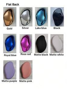 1个可重复使用的水晶腿部脱毛器，无痛去角质脱毛器，无痛物理水晶脱毛工具，易于清洁的脱毛工具，身体脱毛工具，水晶玻璃老茧刮刀手动脱毛去角质器，神奇腿部手臂背部脱毛器，必备美发沙龙美容沙龙旅行护发产品和配件（不可用于剃毛） - 多色 - 查看 9