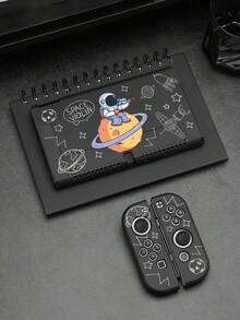 Accessories For Switch2 (2025) Game Console, Astronaut Pattern Protective Case, Storage Bag, Compatible With Switch2/Switch OLED/Switch NS Protective Case, Storage Bag, Dockable Case, Game Card Case, Protect Your Beloved Device, Best Gift For Switch Players - Multicolor - View 2