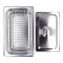 Tina De Ultrasonido Para Limpieza De Inyectores Launch 3l aspiradora para carro Producto de calidad Diseño moderno Uso diario Perfecto para regalo Duradero - Plateado - Ver 5