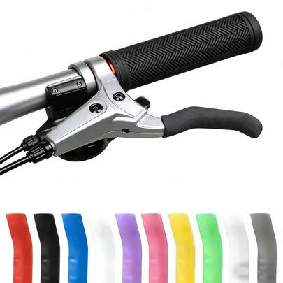 Bộ bọc tay phanh xe đạp mới, đơn giản và dễ mang theo, phù hợp với tất cả các loại tay phanh xe đạp, xe đạp leo núi và xe tay ga, giúp giảm ma sát cho tay.