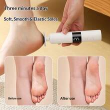 2-In-1 Electric Foot Grinder - Electric Foot Callus Remover, Electric Foot File And Nail Grinder, Adjustable Speed Foot Care Tool For Men And Women To Remove Calluses, Cracked Heels And Hard Skin - Multicolor - View 9