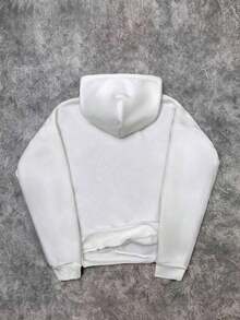 Nueva sudadera para chicos a la moda en primavera y verano. Nuevas sudaderas con capucha para hombre de primavera. Moda explosiva de manga corta para hombres. Sudadera con capucha de punto blanco con forro térmico, estampado de labios creativos vintage, estilo callejero, holgada y a la moda para hombre, con estampado gráfico de manga larga, para amigos, esposo, novio, regalos para otoño e invierno. - Negro - Ver 5