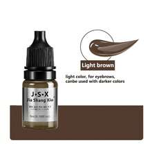 6-Color Permanent Makeup Pigment, Suitable For Eyebrows, Eyeliner, Lips And Other Areas, Micro-Needle Tattoo Supplies, Suitable For Eyebrow Tattoo Machine, Professional Beauty Makeup Pigment Set - Multicolor - View 7