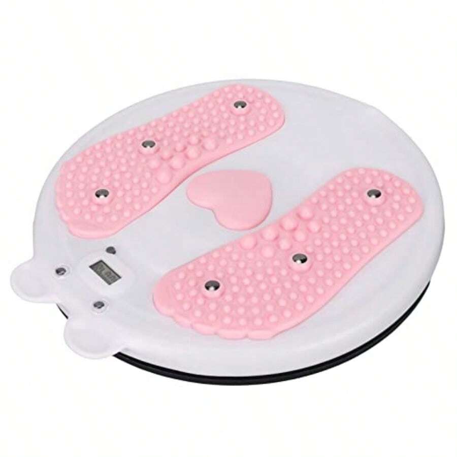 Disco de Torsión de Cintura Tablero Giratorio de Abdominales Equipo de Fitness con Nodos de Acupresión Diseño Portátil para Adultos y Niños Ideal para el Hogar o Gimnasio - por defecto - Ver 1
