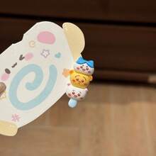 chiikawa 2个/套新款番茄发夹，可爱女孩侧刘海发饰，款式随机，适合作为新年、情人节、复活节礼物 - 彩色 - 查看 3