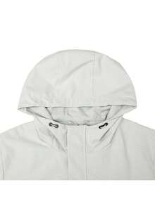 Under Armour 男士夹克，2026 春季新款训练运动健身休闲风衣连帽衫 23600401-009 - 淺灰色 - 查看 3