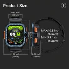 LOKMAT APPLLP 4 MAX 智能手表，配备 2.02 英寸高清显示屏、高清双摄像头，兼容安卓和 iOS 系统，支持 2G/3G/4G/5G SIM 卡，支持独立通话、移动数据、Wi-Fi、APP 通知、提醒、第三方应用下载，运行安卓系统。 - 查看 12