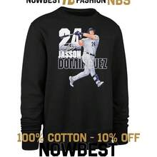 Jasson Dominguez 24 New York Stance Autographed Sweatshirt - màu đen - Xem 1