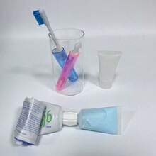 3/6Pcs Plastic Toothpaste/Facial Cleanser Dispenser Adapters, Convenient Toothpaste & Face Wash Refill Home Accessories, Toothpaste Travel Set - View 6