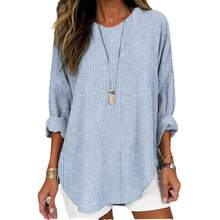 Women Blouses & Shirts - Light Blue - View 6
