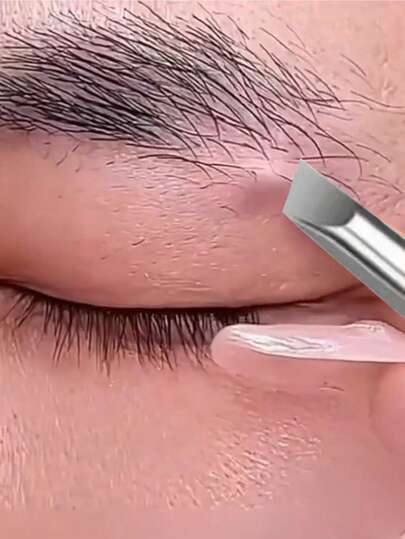 3/1pc High Precision Eyebrow Tweezers, Hair Removal Clip, Angled Eyebrow Tweezers For Plucking, Facial Hair Removal Clip, Makeup Beauty Tools, Eyebrow Tweezers Facial Hair Remover, Suitable For Eyebrows, Fine Hair, Mustache, Home, Hair Salon And Beauty Salon Use