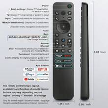Điều khiển từ xa BRAVIA RMF-TX910U thay thế điều khiển bằng giọng nói, phù hợp với tất cả các dòng TV LED/OLED thông minh và TV thông minh. - Xem 6