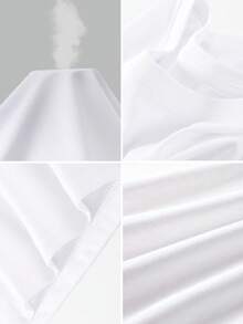 Mens Creative T Shirt And Shorts Set American Vintage Full Print Street Wear Essential T Shirt Set Men Graphic T Shirt And Shorts Set With Vons Dutchs Originals Logo Print Casual Outfit For Everyday Wear And Urban Style - 白色 - 查看 4