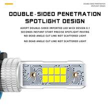 TOAUTO 2 bóng đèn LED H11 9005 dùng cho đèn sương mù ô tô, đèn pha xe máy DRL, đèn pha tự động 6000K - A - Xem 4