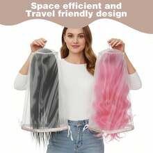 2 chiếc mũ bảo vệ tóc giả, dùng để bảo vệ đầu ma-nơ-canh đội tóc giả khỏi bụi bẩn. - Xem 6