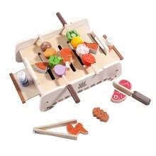 Kids Pretend Play Barbecue Grill Toy, Simulated Cooking Stove, Suitable For Boys And Girls - Multicolor - View 6