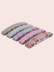 klimonla Bộ 25 dũa móng tay in hình hoa - Nhiều màu - Xem 4