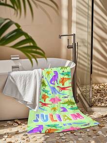 A Personalized Children's Beach Towel, A Perfect Summer Birthday Gift, Suitable For All Kinds Of Summer Occasions. Customize Beach Towels And Accessories For The Beach, Pool, Travel, Camping, Yoga, And More. - Multicolor - View 5