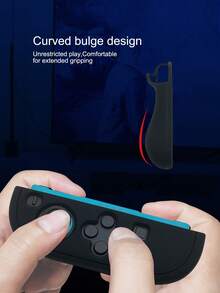 适用于 2 (2025) 的 2 件装硅胶手柄套，加厚设计，防滑磨砂质感，防震、防刮、防汗，提升游戏体验 - 查看 4