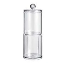 1/3pcs Plastic Swab Box With Lid, Makeup Pad Dispenser, Transparent Cosmetics Organizer Case, Bathroom Apothecary Jar. Multifunctional Storage Container For Q-Tip, Jewelry, Powder Puff, Makeup Remover, Floss, Beauty Eggs. Personal Care Tool. Vanity Decor. Bathroom Accessories - View 13