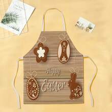 母亲节图案围裙一件装，创意趣味时尚印花围裙，厨房烹饪家务清洁围裙，创意家居围裙 - 彩色 - 查看 10