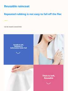 Khăn mặt dùng một lần 600g, siêu dày, kiểu treo kéo, chất liệu cotton, thích hợp sử dụng trong gia đình, cả khô và ướt. - Khăn mặt treo tường - Cỡ lớn và dày - Xem 10