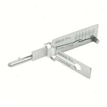 SS002PRO 开锁工具套装，门钥匙开启器，锁匠开锁工具，必备开锁工具包 - 銀色 - 查看 2