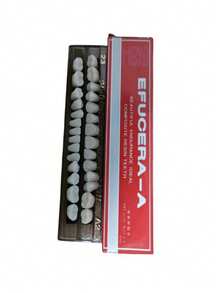 1 Bộ Răng Giả Toàn Hàm Bằng Nhựa Acrylic, Răng Giả Toàn Hàm Bằng Polymer Tổng Hợp, 23 Màu A2 Chất Liệu Nha Khoa Cho Hàm Trên + Hàm Dưới Để Thay Thế, Tự Làm Hoặc Làm Vật Dụng Hóa Trang Halloween - Nhiều màu - Xem 8