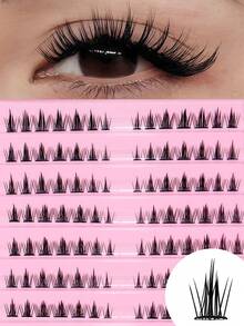 Mi giả dạng chùm D Curl 8–16mm – Tự làm mi giả từng sợi, mi giả mềm mại tự nhiên, mi giả dạng chùm nhẹ giúp tăng độ dày, dễ dàng sử dụng tại nhà. - Xem 2