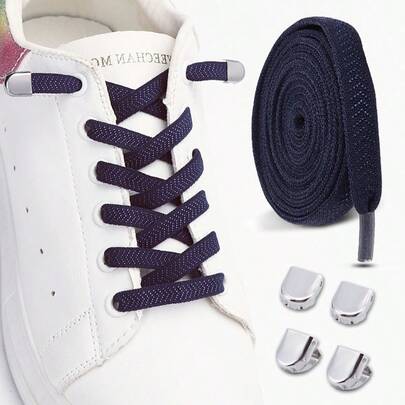 Elastic Shoe Laces For Kids And Adults Tieless Shoelaces For Sneakers No Tie Shoe Laces