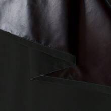 2pcs Black Out Curtain Panels, Rod Pocket Top, Lightweight, Black Lining, Polyester Material, Suitable For All Seasons, Washable, Applicable For Kitchen, Bedroom, Cafe, Office, Darkening Room, Summer Shading - Black - View 8