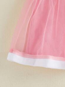 Baby Girls Tank Top Co-Ords - 粉色 - 查看 7