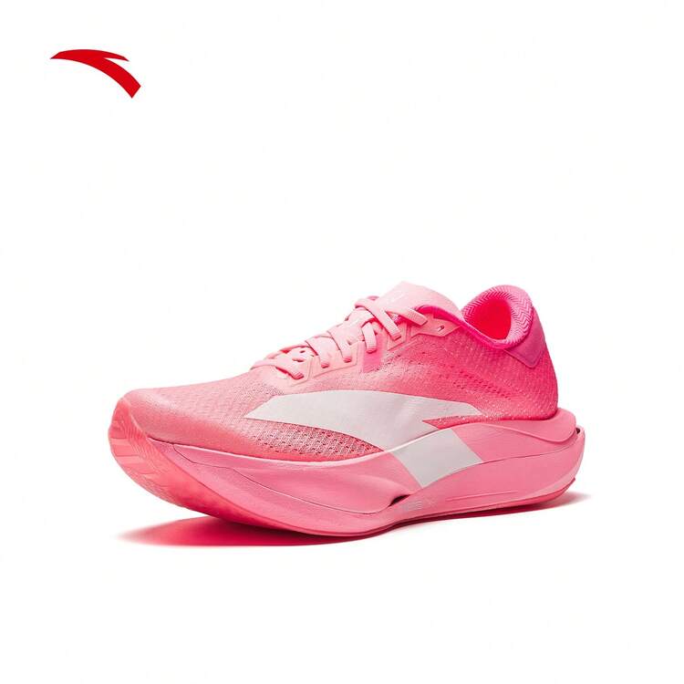 Anta C202 7th Generation Rebirth | Professional Racing Carbon Plate Running Shoes, Lightweight Sports Shoes For Men And Women, 112545575 - Beetroot-4 - View 2