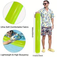 1pc Colorful Inflatable Swimming Stick, A Buoyant Companion For Summer Water Fun! Made Of Lightweight Yet Sturdy PVC, It Can Help Beginner Swimmers Maintain Balance And Serve As A Fun Pool Accessory. Redefining Water Leisure By Ditching The Bulkiness Of Traditional Floats, This Inflatable Stick Is Soft And Skin-Friendly., Pool Inflatable, Beach Essentials, Pool Float - MultiWarna - View 7