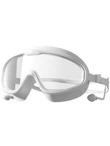 Anti-Fog High Definition Swimming Goggles, Unisex Large Frame Swim Goggles, Drift Protective Eyewear With Earplug, Diving Mask - Swimming Goggles - View 13