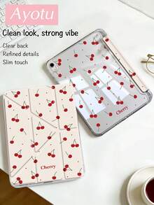 Ayotu Ốp lưng họa tiết quả anh đào đỏ hình phù thủy cho iPad A16, Pro 13, 12.9, 11, Air 11, 13, Mini, Air 11 inch, Kindle (thế hệ thứ 11 - ra mắt năm 2024), Kindle Paperwhite thế hệ thứ 12 năm 2024. - Nhiều màu - Xem 3