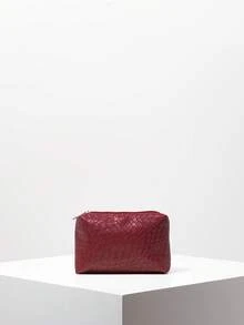 Large Capacity Vintage Tote Bags For Women, Business Casual Work Bag, Multifunction Handbag (Pattern Random) - Burgundy - View 3