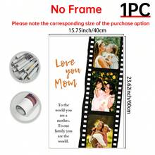 1pc Customizable Mother's Day Template, Printable Mom Photo Collage Wall Art, Mother's Birthday Gift, Mother's Day Gift, Customizable Item With Frame, Vibrant And Eye-Catching, Suitable For Home, Office Or School - Multicolor - View 12