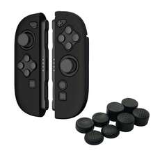 适用于 2 (2025) 的 2 个硅胶手柄套 + 8 个摇杆帽套装，防摔、防滑、防刮、防汗，提升游戏体验 - 查看 1