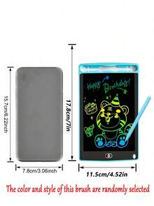1 pieza Tablero de dibujo de 6.5/8.5/10/12/16 pulgadas, herramienta de dibujo mágica digital, juguete para niños, regalo educativo, útiles escolares - Multicolor - Ver 14