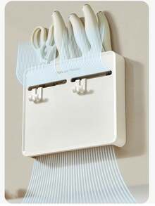 1 Giá treo dao gắn tường có móc, có thể đựng dao gọt vỏ, giẻ lau, miếng bọt biển và các dụng cụ nhà bếp khác. - Xem 7