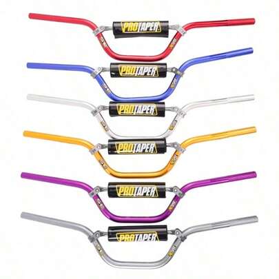 Universal Aluminum Alloy Motocross Handlebar, CNC Reinforced Crossbar Steering Bar For Off-Road Dirt Bike ATV CRF YZF