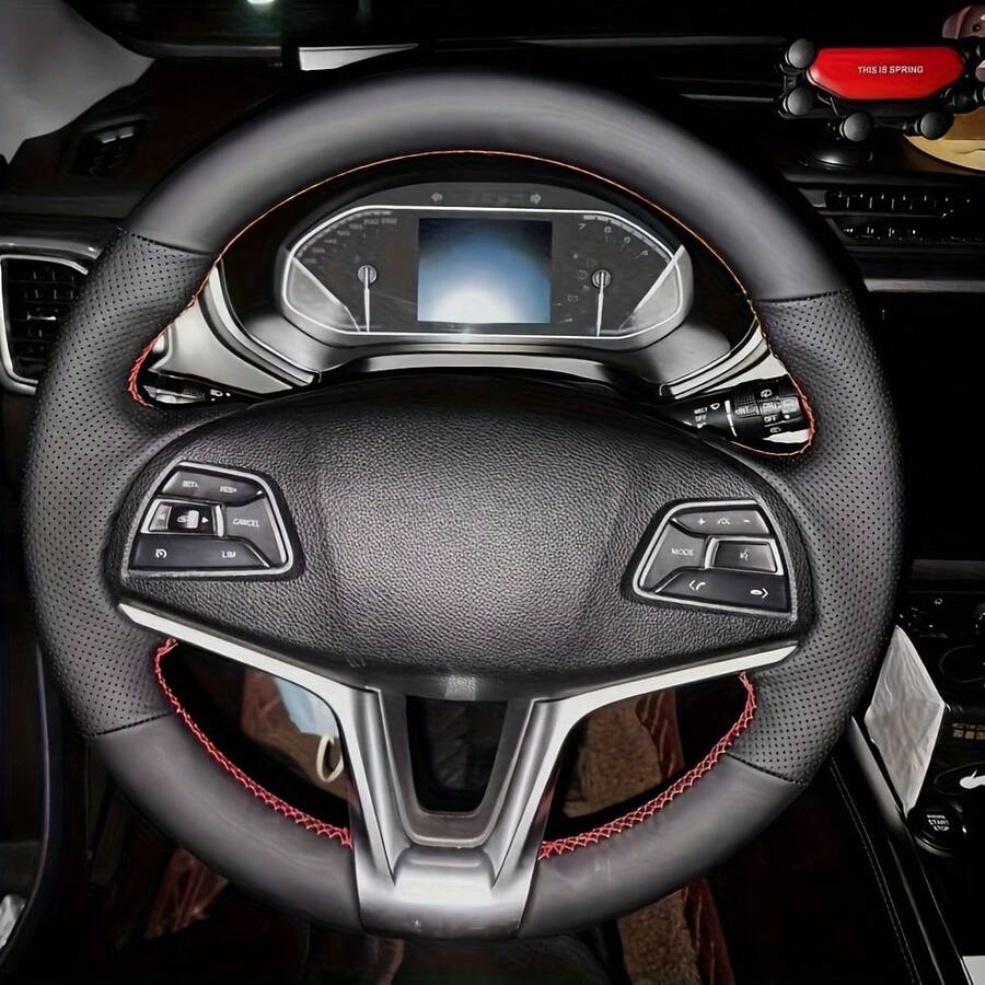 Bọc vô lăng thủ công, phù hợp cho xe Chery Tiggo 4 và Tiggo 4 5X đời 2017-2019. - Chery Tiggo 4, Tiggo 4 5X 2017-2019 - Xem 1