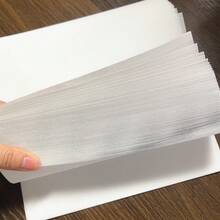 新款 Brothread 刺绣机专用稳定片，8 英寸 x 8 英寸，100 片预裁切片，中等重量 1.8 盎司，适用于 4 英寸 x 4 英寸和 6 英寸 x 6 英寸的刺绣框 - 變體 - 查看 9